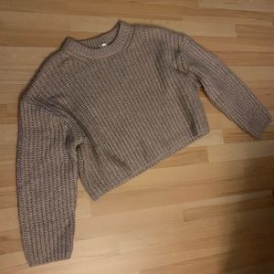 GUC crop knitted sweater